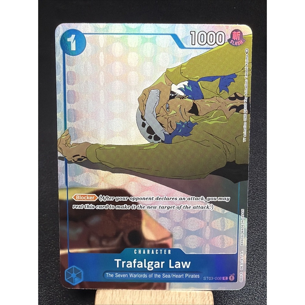 Trafalgar Law Gift Collection 2023 ST03-008 Alt Art Holo Foil Rare One Piece U